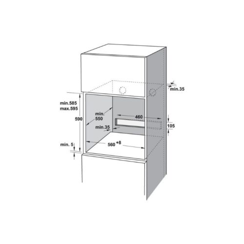 Lò nướng Hafele HSO-8T72A 538.61.461 6 Thiết kế của Lò nướng Hafele HSO-8T72A