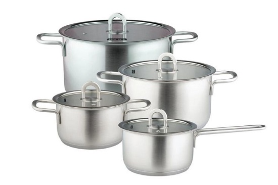 Bộ nồi bếp từ Hafele 531.08.000 3 Hình ảnh của bộ nồi bếp từ Hafele 531.08.000
