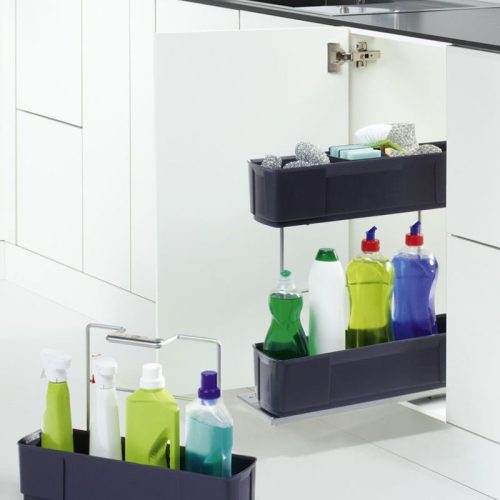 Rổ đựng dụng cụ vệ sinh Hafele 545.48.411 4 Ảnh rổ đựng dụng cụ vệ sinh Hafele 545.48.411