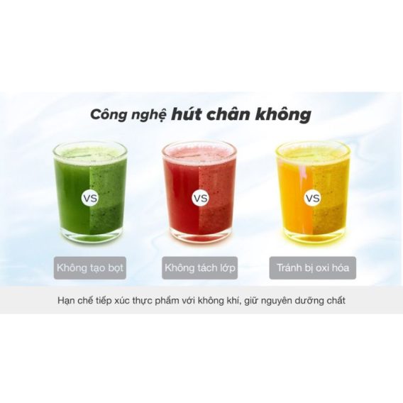 Công nghệ của máy xay sinh tố đa năng chân không Hafele BR230-19E00 535.43.271