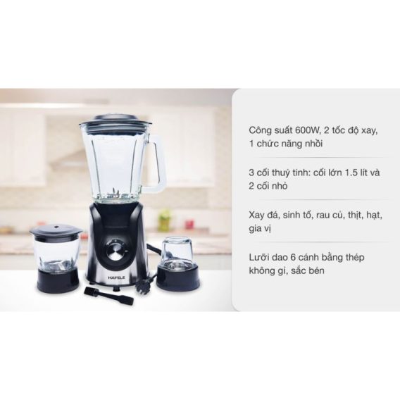 Máy xay sinh tố đa năng Hafele HSB-0621FS 535.43.277 8 Máy xay sinh tố đa năng Hafele HSB-0621FS 535.43.277