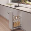 Giá gia vị Inox 304 Hafele Omero 547.10.065 400mm 2 Giá gia vị Inox 304 Hafele Omero 547.10.065 400mm