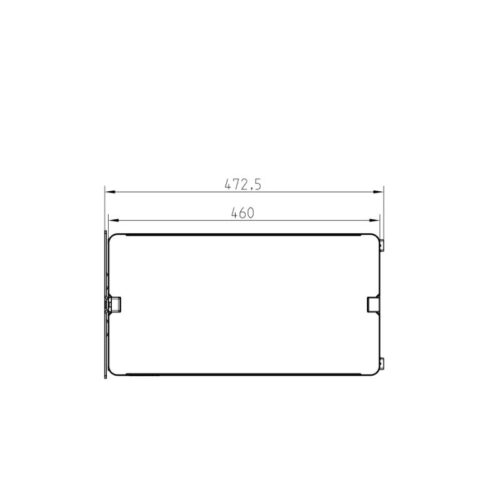 Kích thước kệ đựng gia vị Hafele 545.14.323