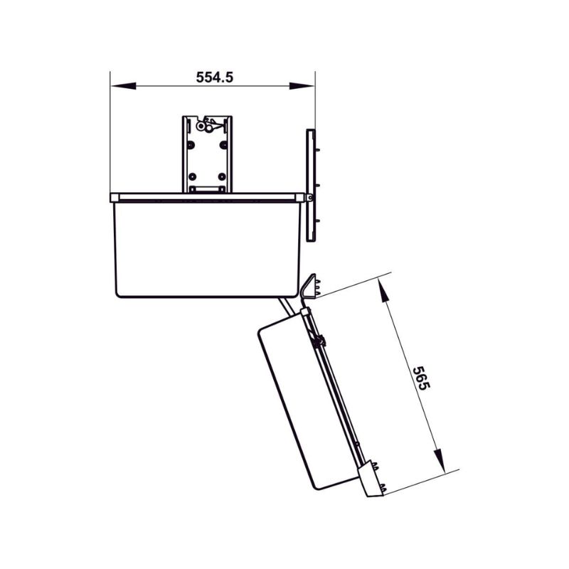 Kích thước tủ đồ khô Hafele 504.68.385 Kích thước tủ đồ khô Hafele 504.68.385