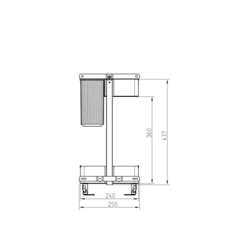 Kệ đựng gia vị Hafele 545.14.302 4 Lắp đặt kệ đựng gia vị Hafele 545.14.302