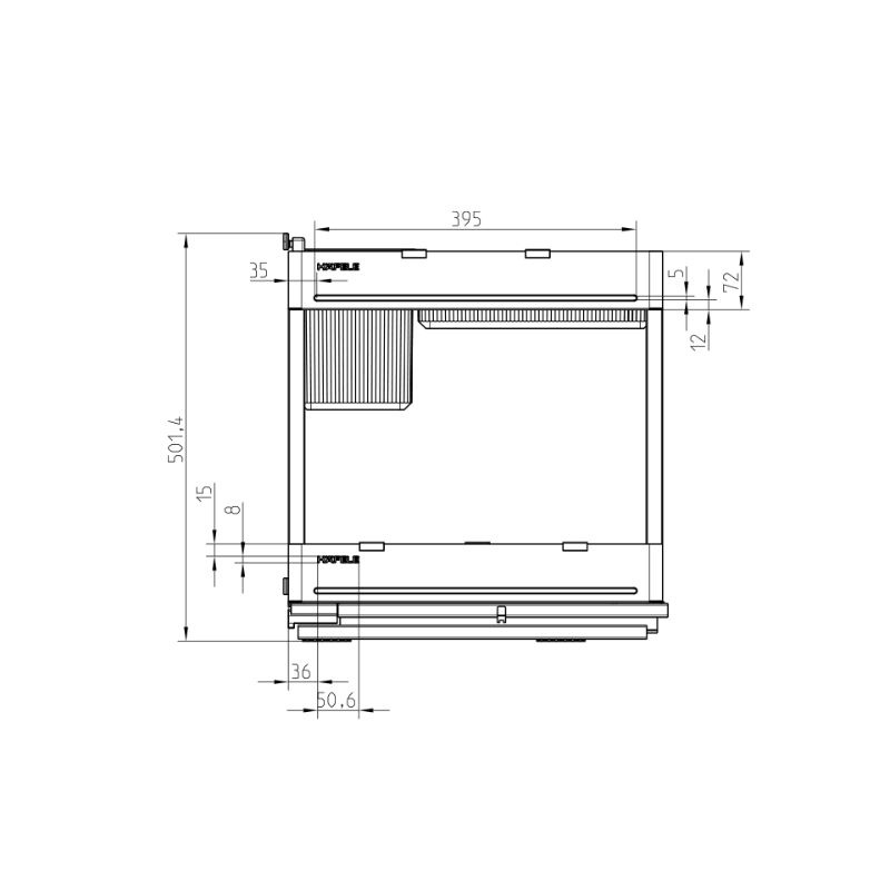 Size kệ đựng gia vị Hafele 545.14.302 Size kệ đựng gia vị Hafele 545.14.302