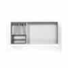 Bộ khay chia ngăn kéo bằng inox Hafele 552.52.893 2 Bộ khay chia ngăn kéo bằng inox Hafele 552.52.893