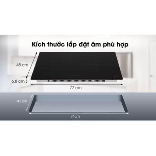 Bếp từ Hafele HC-I773D 536.01.905 6 Lắp đặt Bếp từ 3 vùng nấu Hafele HC-I773D 536.01.905