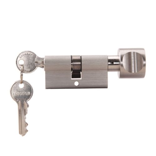 Ruột khóa 1 đầu chìa 1 đầu vặn Hafele 916.96.542, 100mm Đồng thau 4 Ảnh thực tế ruột khóa 1 đầu chìa 1 đầu vặn Hafele 916.96.542, 100mm Đồng thau