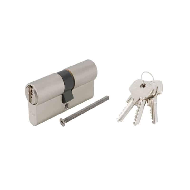 Ruột khóa 2 đầu Hafele 916.00.018, 81mm Đồng thau Ruột khóa 2 đầu Hafele 916.00.018, 81mm Đồng thau