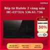 Bếp từ đôi Hafele HC-I3732A 536.61.736 2 bep tu hafele 2 vung nau hc i3732a