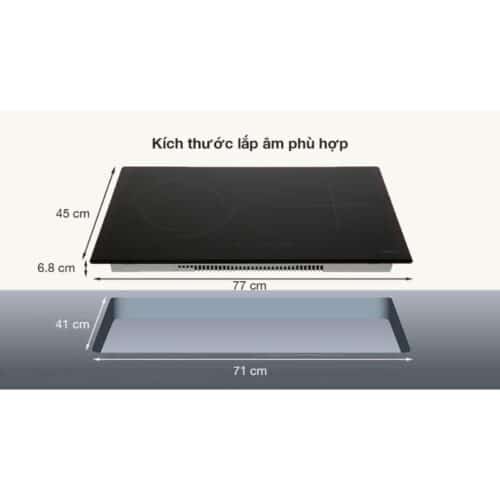 Bếp từ kết hợp hồng ngoại Hafele HC-M772D 536.61.695 8 Lắp đặt Bếp điện từ Hafele HC-M772D 536.61.695