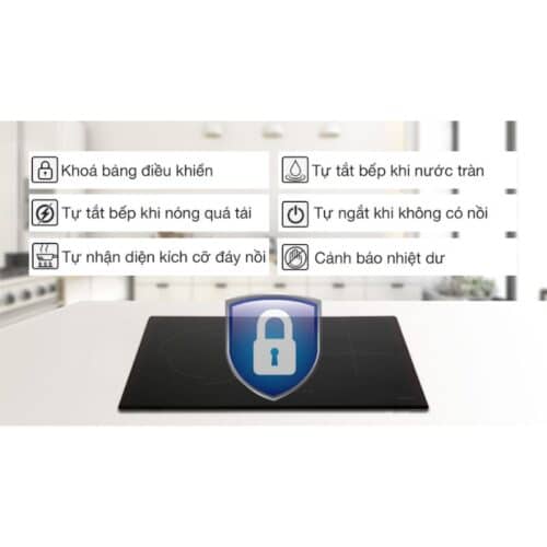 Bếp từ kết hợp hồng ngoại Hafele HC-M772D 536.61.695 6 Tính năng Bếp điện từ Hafele HC-M772D 536.61.695