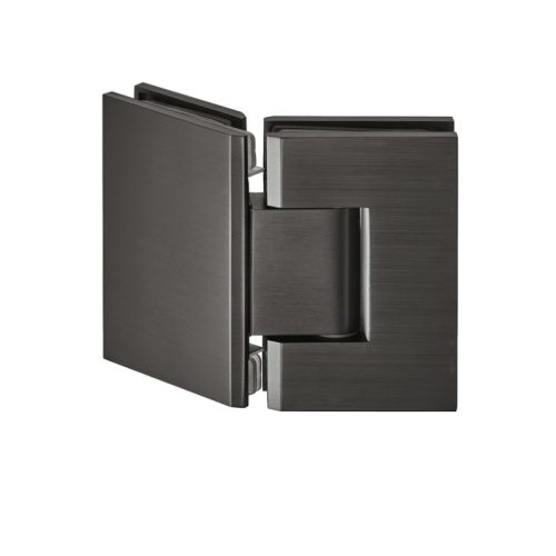 Bản lề kính - kính 135º màu đen Hafele 981.77.905