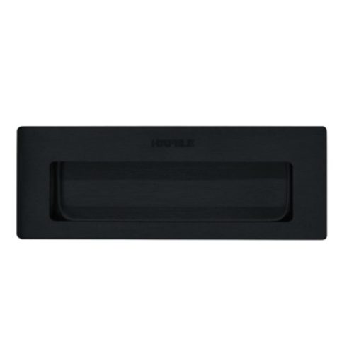 Tay nắm âm 135 đen mờ Hafele 489.72.135