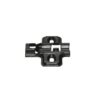 Đế cho bản lề màu đen Metalla SM Hafele 306.00.005