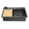 Chậu rửa bát Hafele WF R10 HS25-SSN1S-8052 567.24.489 Đen 2 chau rua bat hafele wf r10 hs25 ssn1s 8052 567.24.489 den