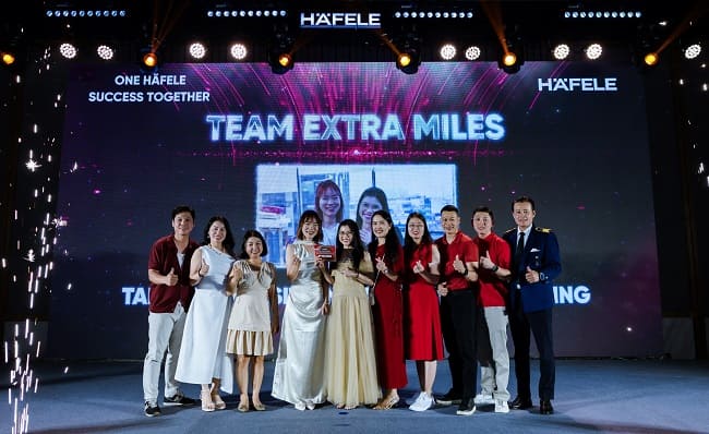 COMPANY TRIP 2026 – HÀNH TRÌNH KẾT NỐI SỨC MẠNH “ONE HÄFELE. SUCCESS TOGETHER.” 11 Häfele Việt Nam tri ân và vinh danh các cá nhân, tập thể xuất sắc
