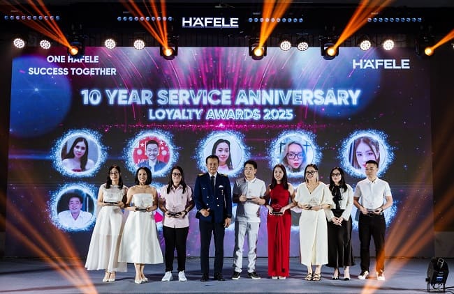 COMPANY TRIP 2026 – HÀNH TRÌNH KẾT NỐI SỨC MẠNH “ONE HÄFELE. SUCCESS TOGETHER.” 6 hafele viet nam tri an va vinh danh cac ca nhan tap the xuat sac 7