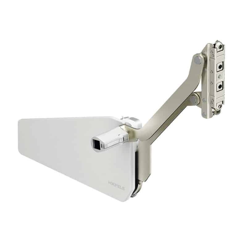 Ảnh bộ tay nâng FREE UP Hafele 493.05.801 nắp xám Ảnh bộ tay nâng FREE UP Hafele 493.05.801 nắp xám