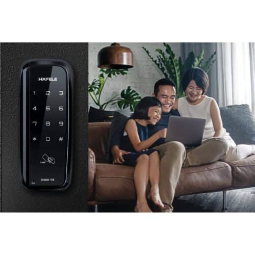 Ảnh thực tế Khóa cửa điện tử Hafele ER4600-TCR 912.05.721
