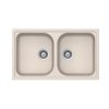 Chậu rửa bát đá Hafele GRANSTONE HS19-GEN2R90 màu kem