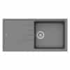 Chậu rửa bát đá 1 hố Hafele HS20-GED1S60 570.32.530 màu xám 2 Chậu rửa bát đá Hafele HS20-GED1S60 570.32.530 màu xám