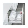 Giá đựng chén đĩa ngăn kéo gắn cánh rộng 800 Verona Hafele 549.03.155 2 Bộ rổ kéo đựng chén đĩa gắn cánh rộng 800 Verona Hafele 549.03.155