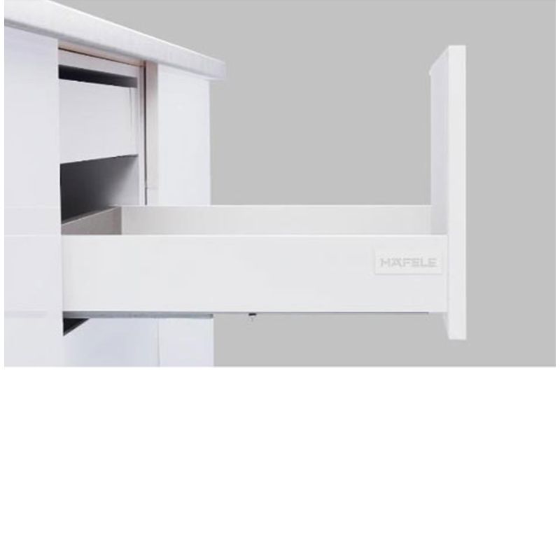 Ảnh thực tế ray hộp Hafele 552.75.705 Alto màu trắng, H84X500MM Ảnh thực tế ray hộp Hafele 552.75.705 Alto màu trắng, H84X500MM