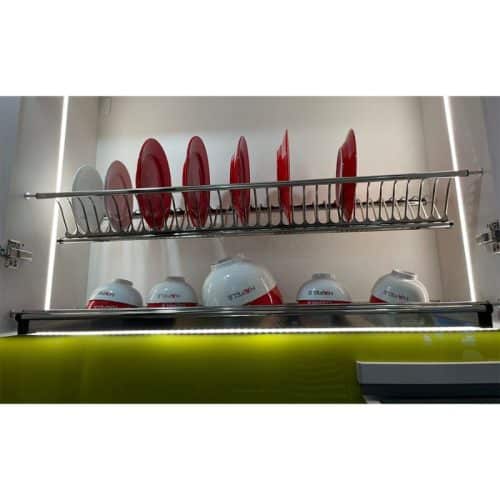 Rổ chén đĩa không khung PRESTO Hafele Cucina 544.40.027 Inox 304 3 Ảnh thực tế rổ chén đĩa không khung PRESTO Hafele Cucina 544.40.027 Inox 304