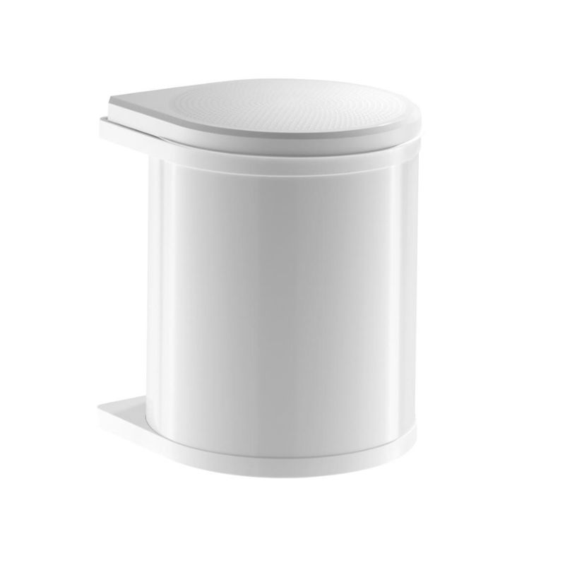 Ảnh thùng rác gắn cửa màu trắng Hafele 502.12.729 15L Ảnh thùng rác gắn cửa màu trắng Hafele 502.12.729 15L