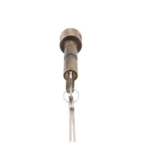 Lỗ ruột khóa 1 đầu chìa 1 đầu vặn Hafele 916.08.316, 101mm Đồng thau
