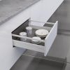 Ray hộp Alto-S chiều cao 80mm với thanh vuông Hafele 552.55.718