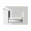 Ray hộp kính Hafele 552.03.095 Alto giảm chấn màu xám H84xD500mm