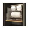 Rổ chén đĩa di động lướt dẹt LENTO Cucina 504.76.018 Inox 304 1 ro chen dia di dong luot det lento cucina 504 76 018 inox 304