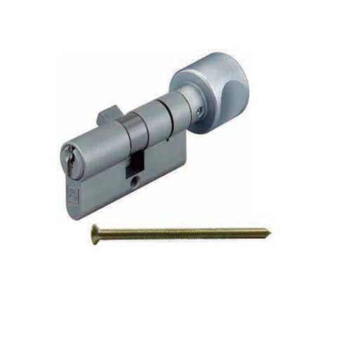 Ruột khóa 1 đầu chìa 1 đầu vặn Hafele 916.01.018, 81mm Đồng thau