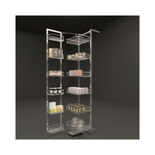 Tủ cao 6 tầng DOLCE Cucina 548.65.252 mạ chrome