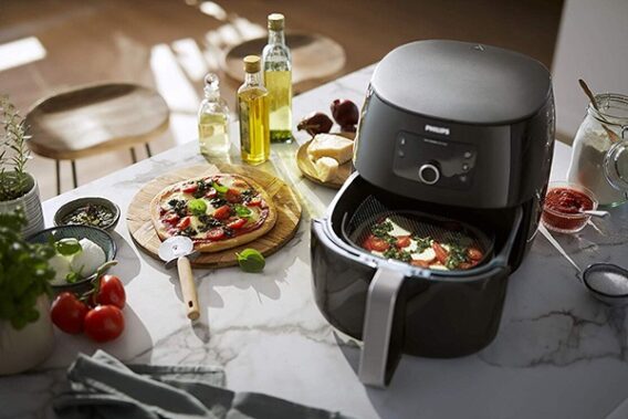 Cách làm pizza bằng nồi chiên không dầu