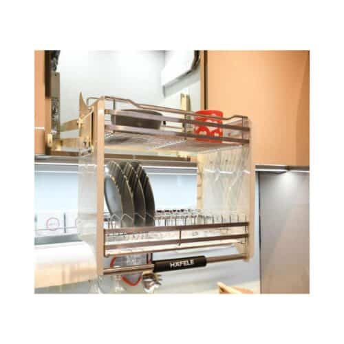 Bộ rổ bát đĩa Hafele Lento 504.76.012 800mm 4 Ảnh thực tế bộ rổ bát đĩa Hafele Lento 504.76.012 800mm