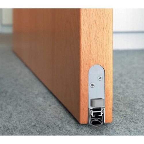 Ảnh thực tế thanh chắn bụi tự động 1130 mm Hafele 950.05.915