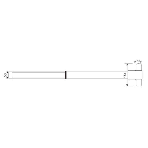 Kích thước thanh thoát hiểm imundex Hafele 707.19.601