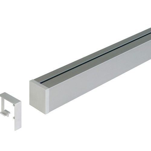 Thanh nhôm gắn tường dài 900mm Hafele 521.00.009