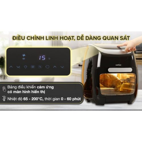 Nồi chiên không dầu 11L Hafele HS-AF1102B 535.43.715 3 Bảng điều khiển nồi chiên không dầu 11L Hafele HS-AF1102B 535.43.715