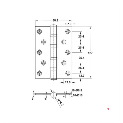 kich thuoc ban le la diy hafele 489 05 025 127x89x3mm 4bb sss