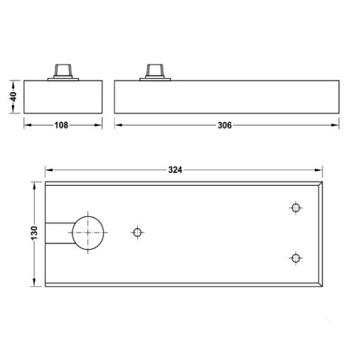 ban le san dcl41 en5 250kg hafele 932 84 040 1