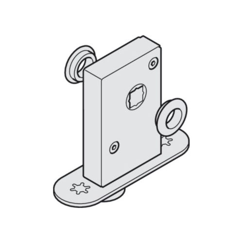 Bộ khóa cửa lùa xếp Slido W-Fold32 Hafele 943.55.071