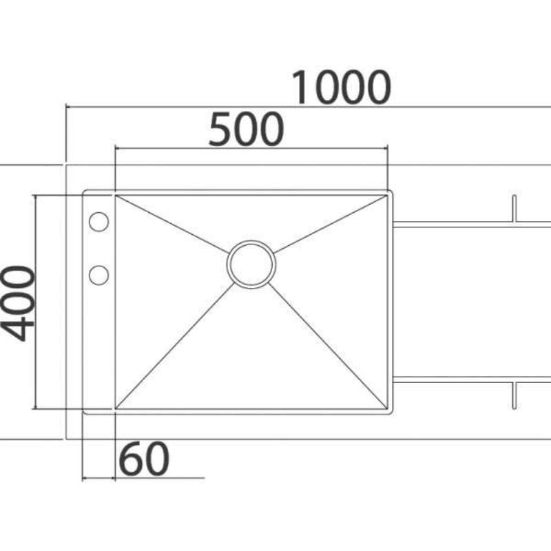 Kích thước chậu DUDOFF London Hasa S01-A1(S01-AS1H ) Kích thước chậu DUDOFF London Hasa S01-A1(S01-AS1H )