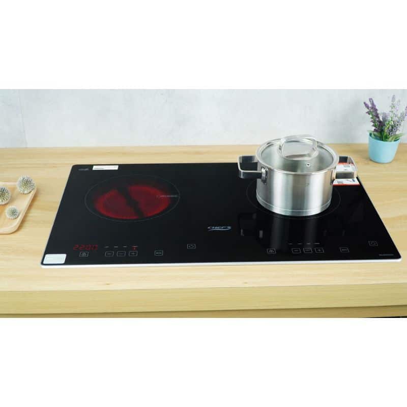 Ảnh thực tế Bếp điện từ Chefs EH-MIX2000A Ảnh thực tế Bếp điện từ Chefs EH-MIX2000A
