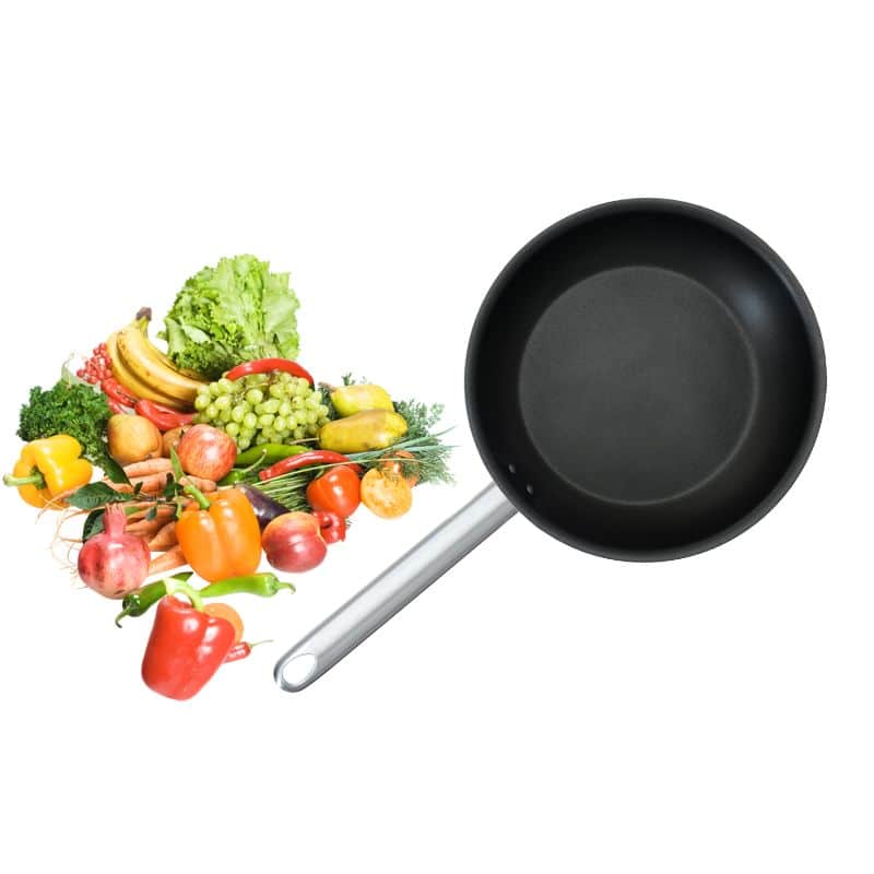 Ảnh thực tế Chảo từ 3 lớp Chefs EH-FRY280 Ảnh thực tế Chảo từ 3 lớp Chefs EH-FRY280