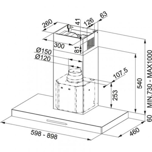 Máy hút khử mùi Franke FCR 925 TC WH/XS 110.0379.172 4 franke fcr 925 tc wh xs 1